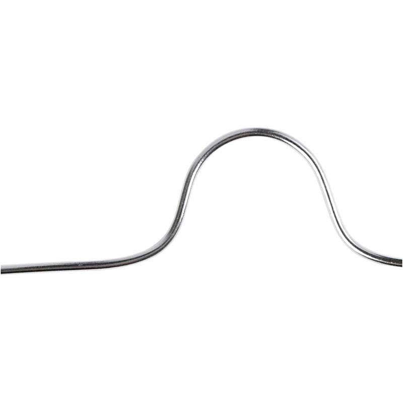 Alu draad, rond, dikte 1 mm, zilver, 16 m/ 1 rol [HOB-518315]