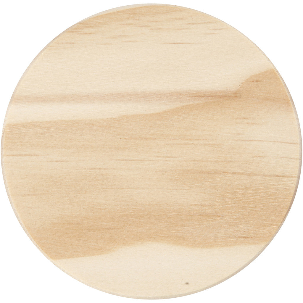 Kapstok, rond, D: 4,5 cm, d 11 cm, 1 stuk [HOB-54406]