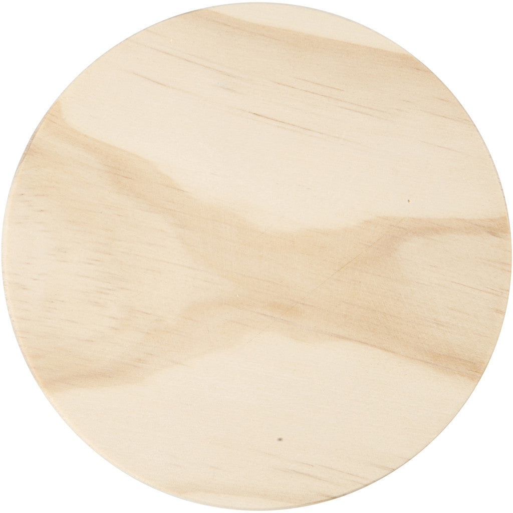 Kapstok, rond, D: 4,5 cm, d 15 cm, 1 stuk [HOB-54407]