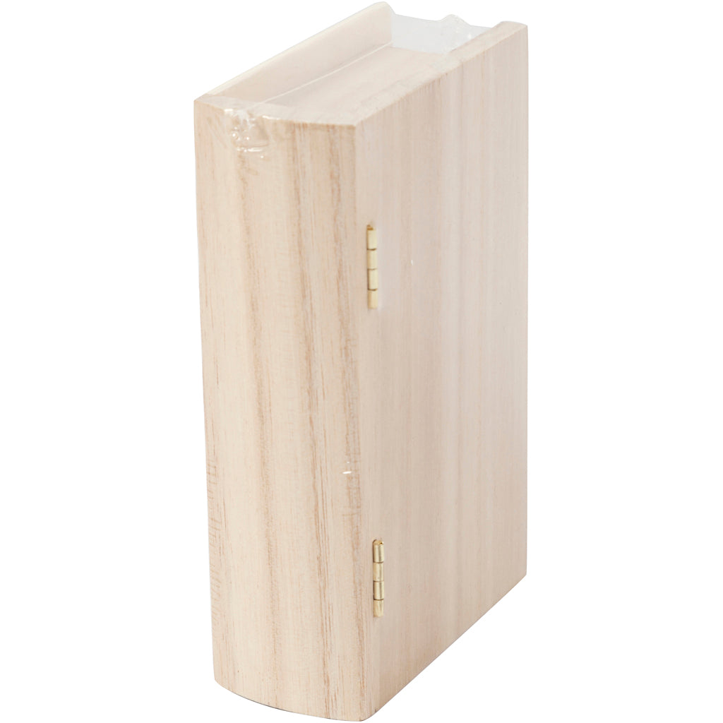 Boek doos, afm 14x9x4 cm, 1 stuk [HOB-54439]