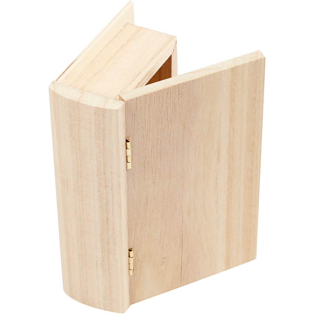 Boek doos, afm 14x9x4 cm, 1 stuk [HOB-54439]