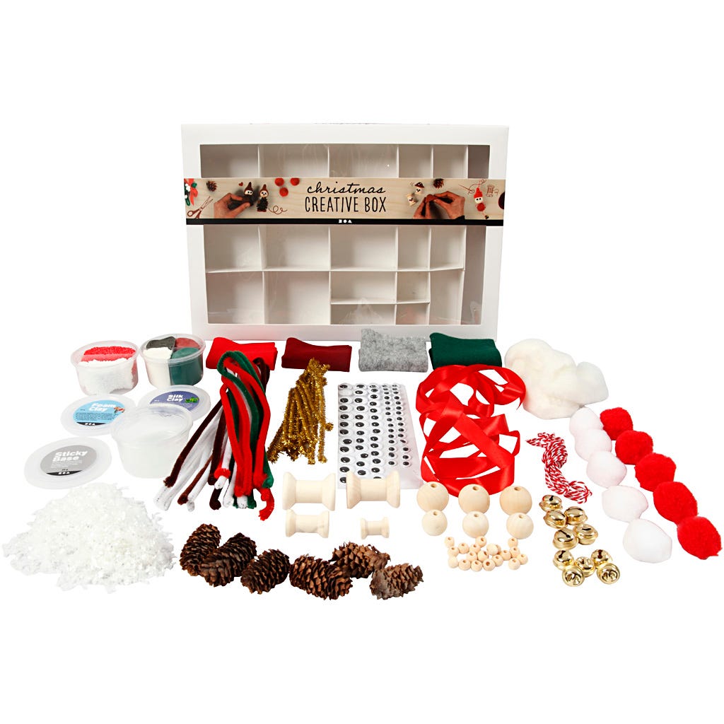 Creatieve Box, Traditionele kerst, 1 set [HOB-54452]