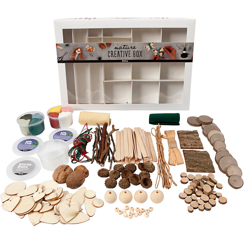 Creatieve Box, Natuur, 1 set [HOB-54453]