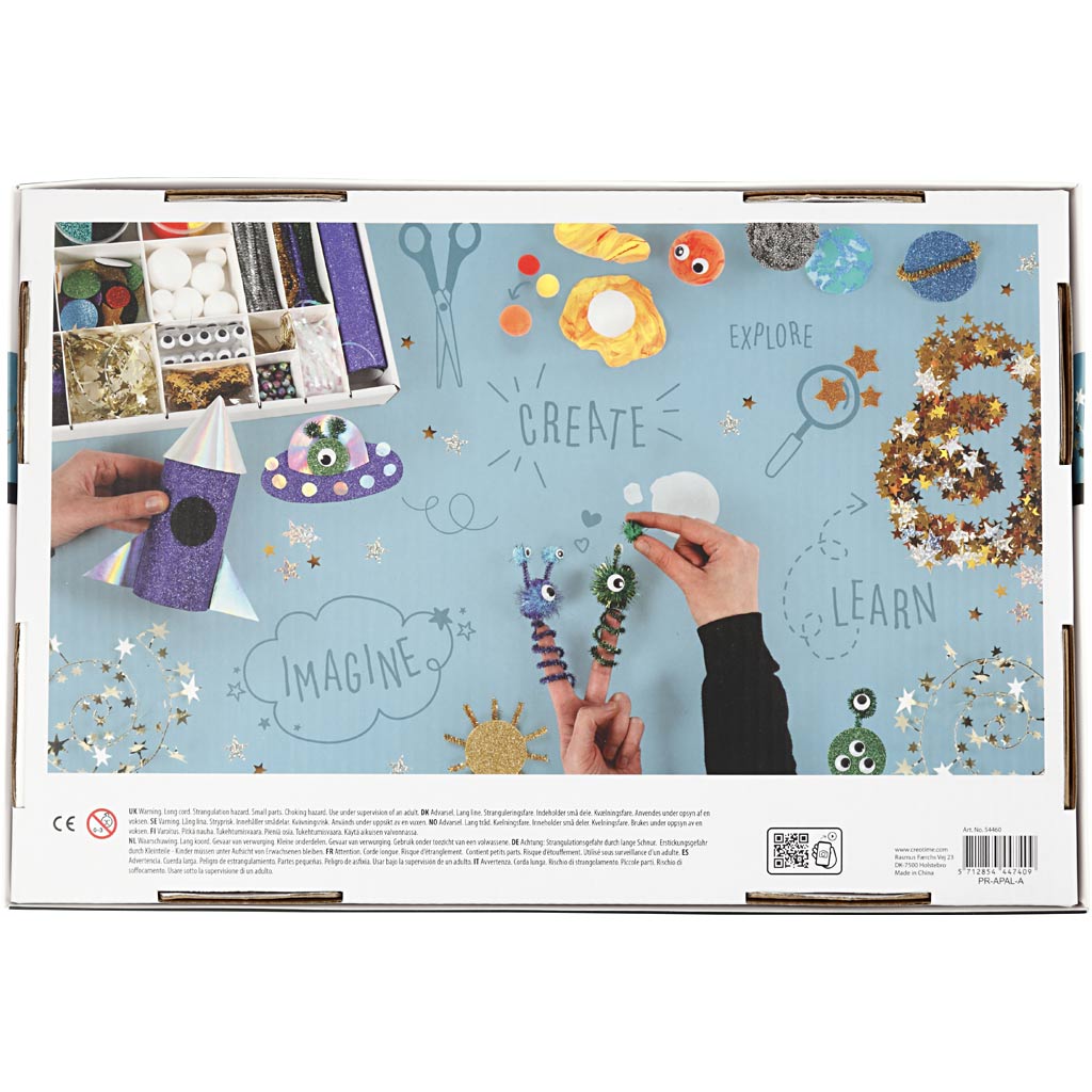 Creatieve Box, Ruimte, 1 set [HOB-54460]