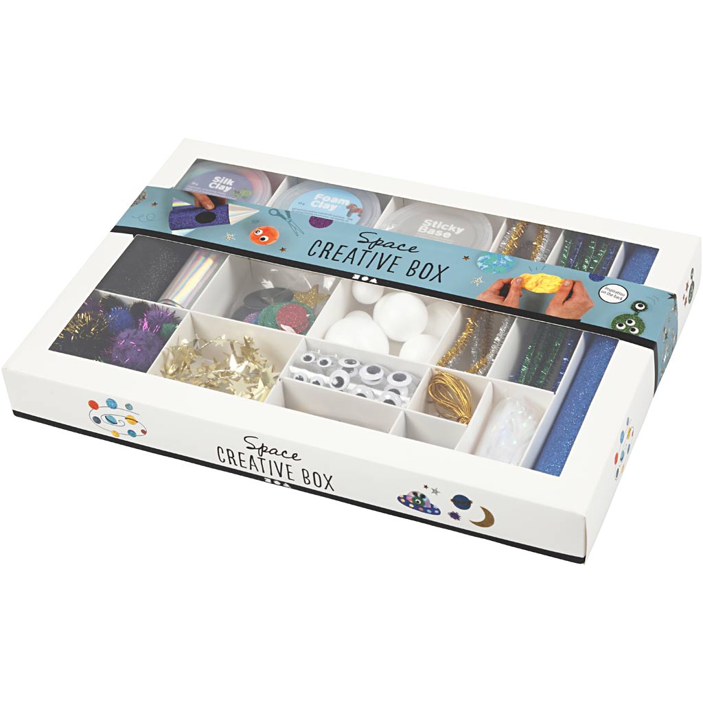 Creatieve Box, Ruimte, 1 set [HOB-54460]