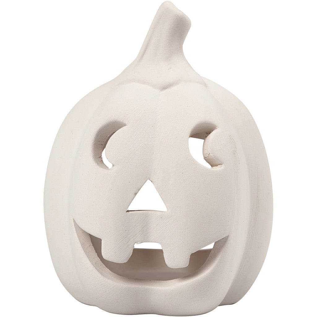 Kandelaar, H: 9,5 cm, d 6,5 cm, wit, 12 stuk/ 1 doos [HOB-55518]