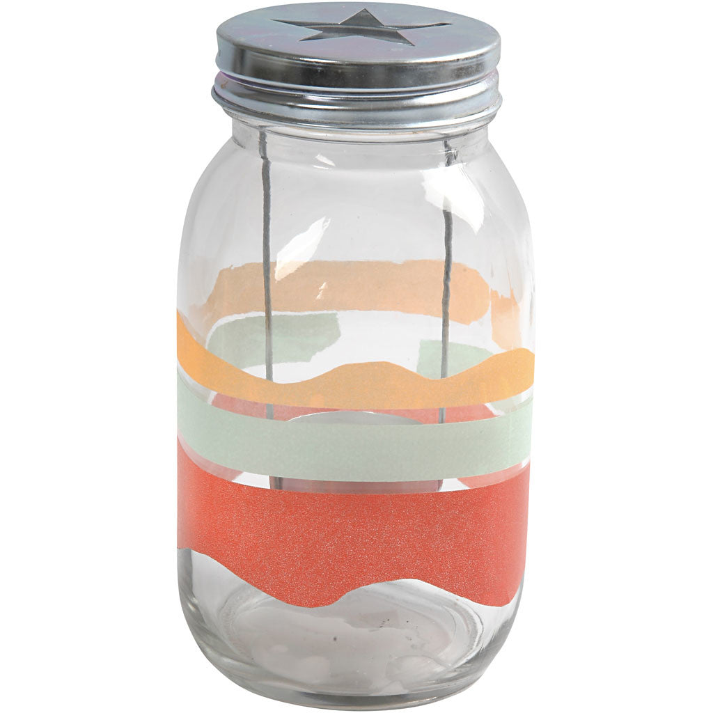 Lantaarn, H: 18 cm, d 10 cm, 1 stuk [HOB-558420]