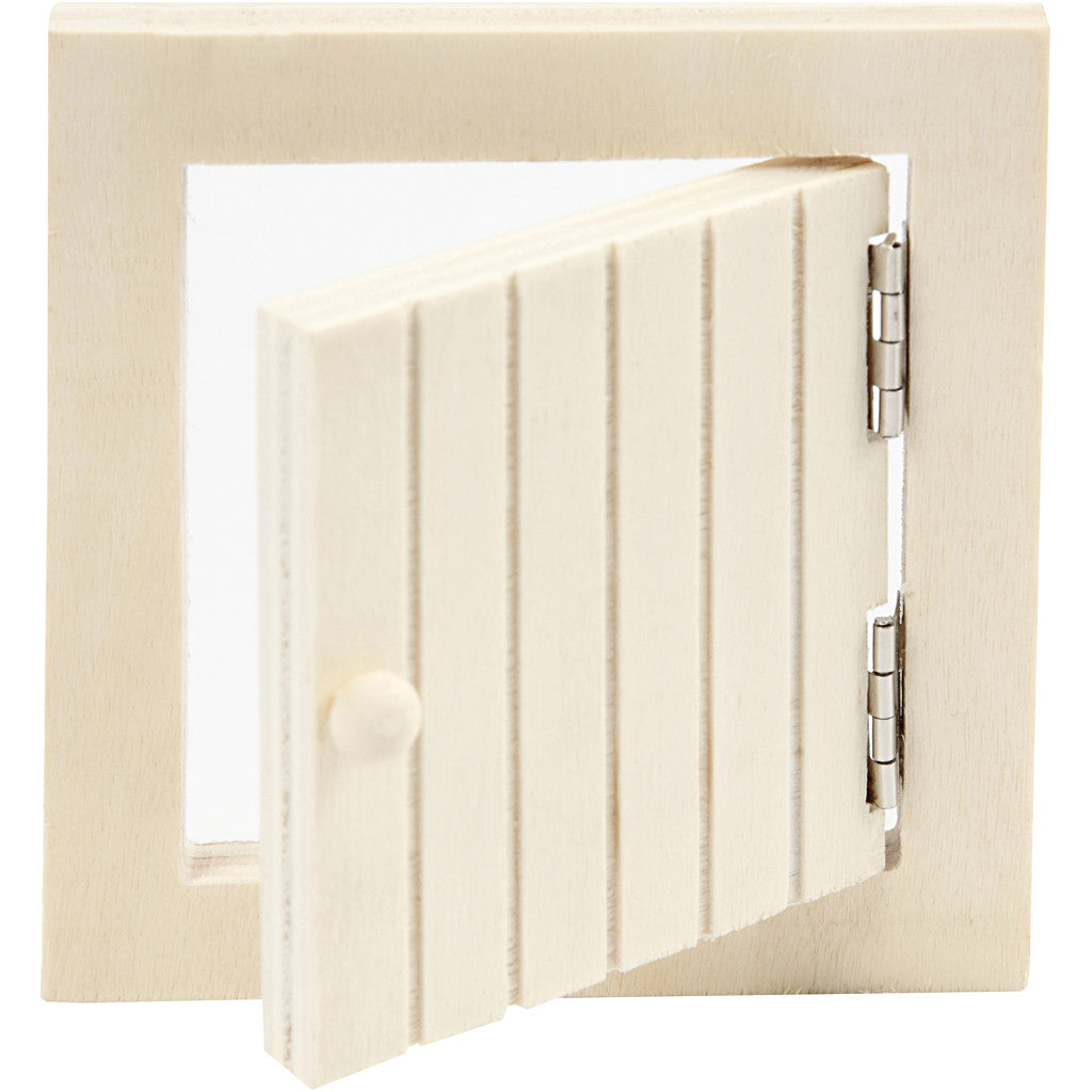 Zolderluik en touwladder, afm 9-20 cm, 1 set [HOB-55977]