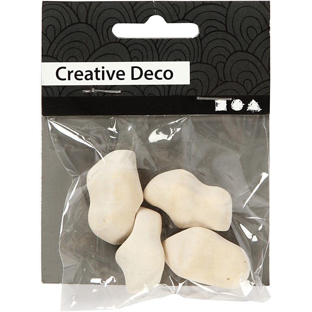 Nederlandse houten klompen, L: 30 mm, 2 paar/ 1 doos [HOB-561033]