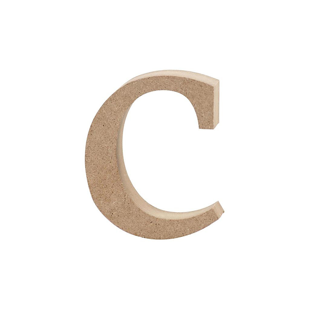 Letter, c, H: 8,4 cm, dikte 2 cm, 1 stuk [HOB-56242]