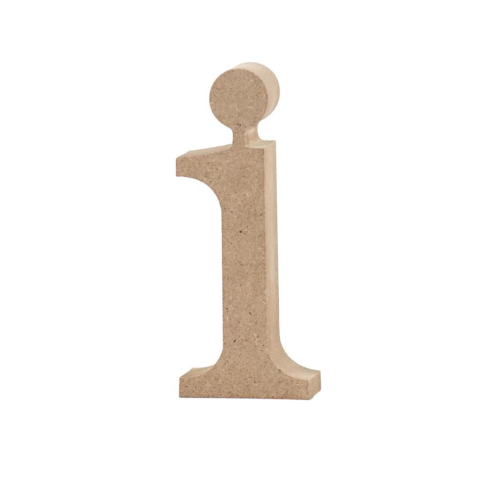 Letter, i, H: 10,5 cm, dikte 2 cm, 1 stuk [HOB-56248]