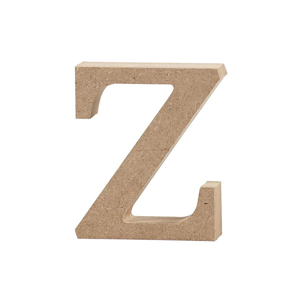 Letter, z, H: 8 cm, dikte 2 cm, 1 stuk [HOB-56265]