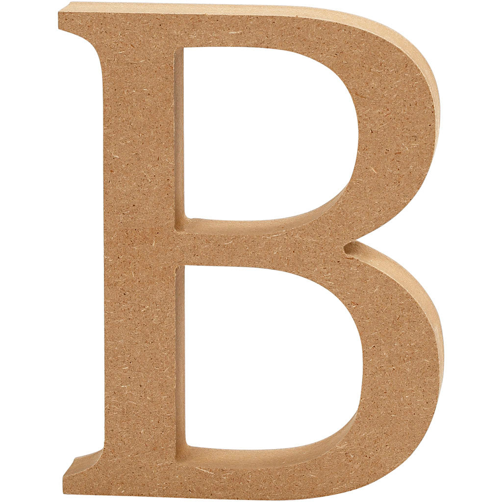 Letter, B, H: 13 cm, thickness 2 cm