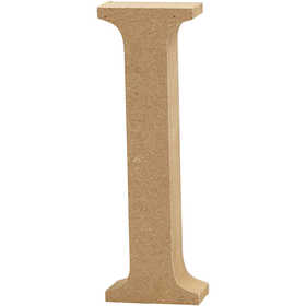 Letter, I, H: 13 cm, dikte 2 cm, 1 stuk [HOB-56318]