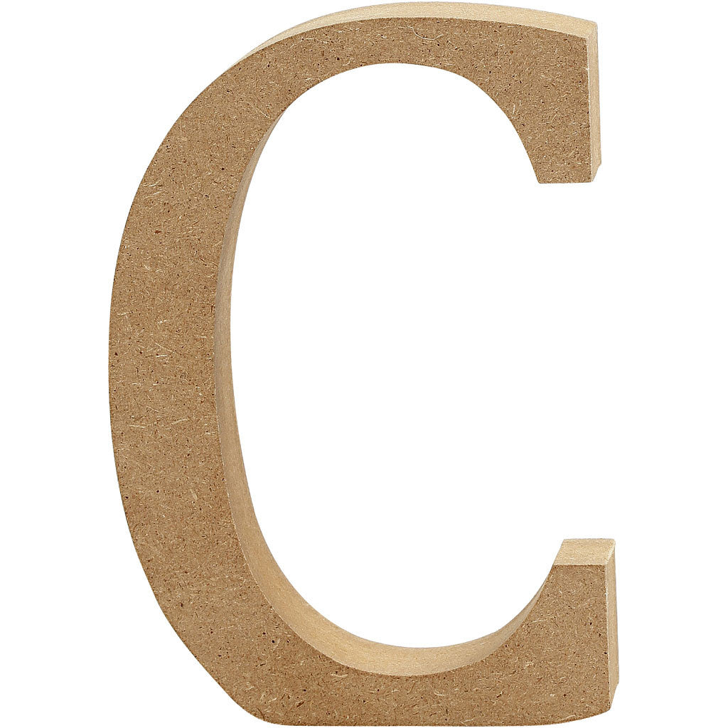 Letter, C, H: 8 cm, dikte 1,5 cm, 1 stuk [HOB-56362]