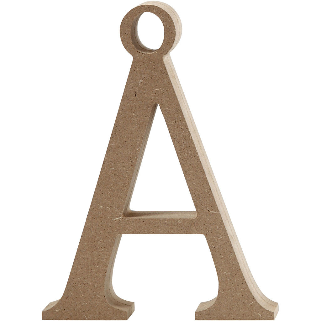 Letter, Å, H: 8 cm, dikte 1,5 cm, 1 stuk [HOB-56388]