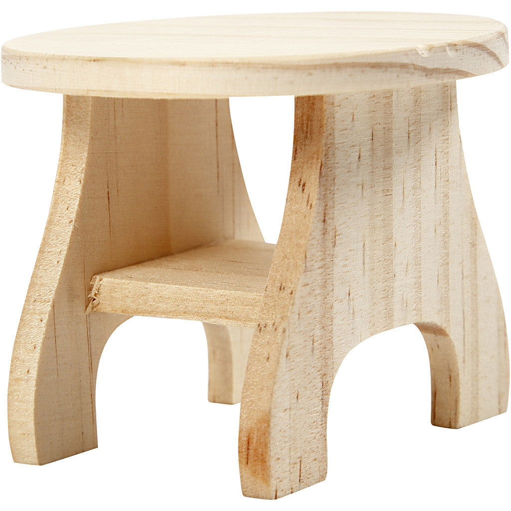 Mini Meubilair, tuintafel, kinderwagen, stoel, schommelstoel, bank, H: 5,8-10,5 cm, 50 stuk/ 1 doos [HOB-56473]