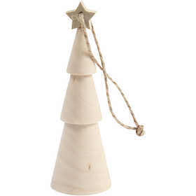 Kerstboom, H: 9 cm, 1 stuk [HOB-565115]