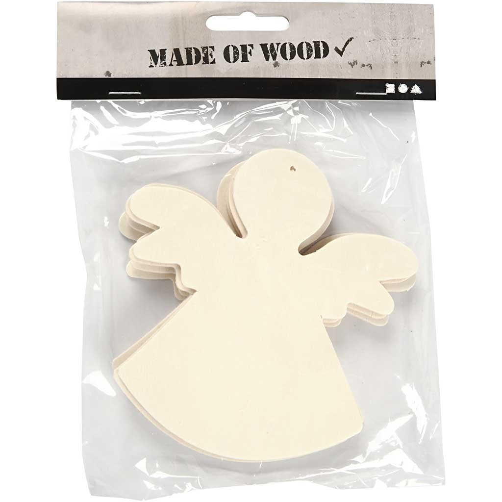 Engelen, afm 12x11 cm, 6 stuk/ 1 doos [HOB-566310]