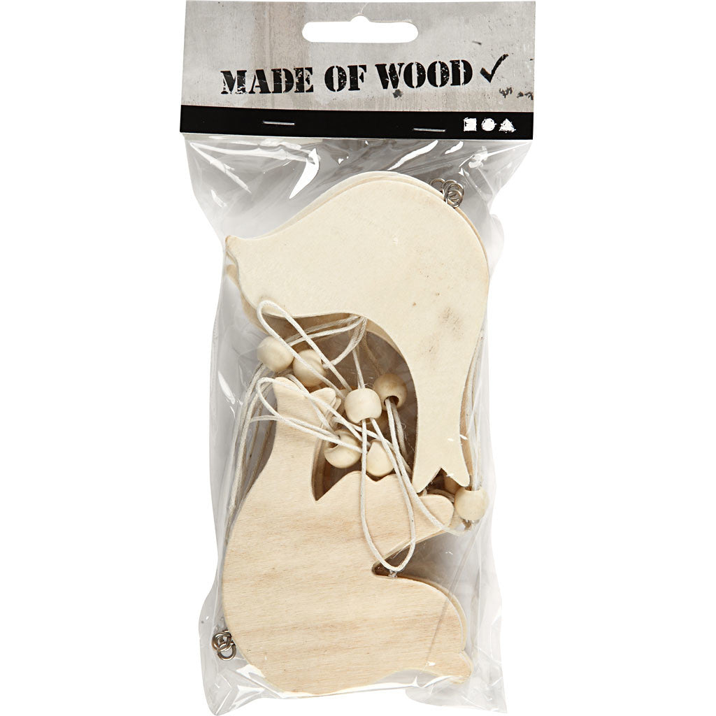 Vredesduif, afm 7,5x9,5 cm, dikte 4 mm, 10 stuk/ 1 doos [HOB-567851]