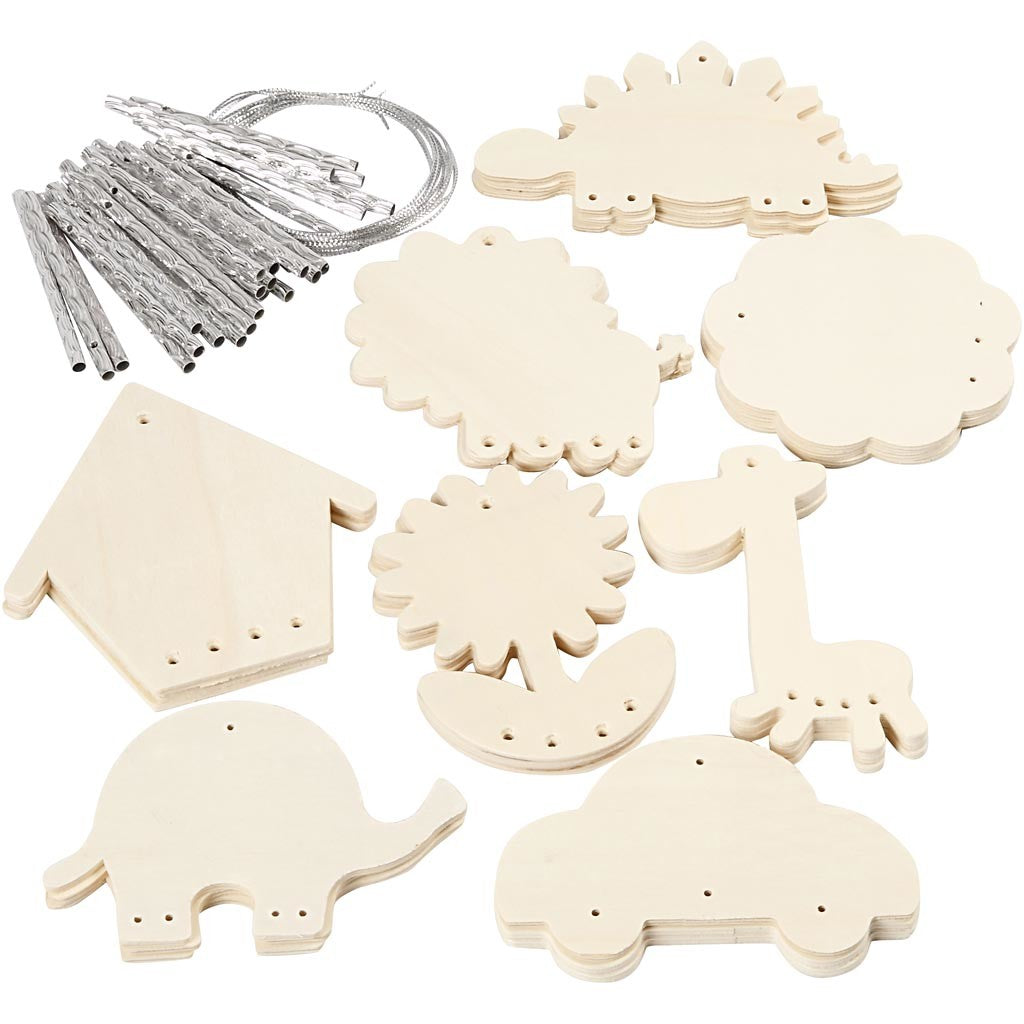 Windgong, afm 9-14 cm, dikte 2 mm, 24 stuk/ 1 doos [HOB-56823]