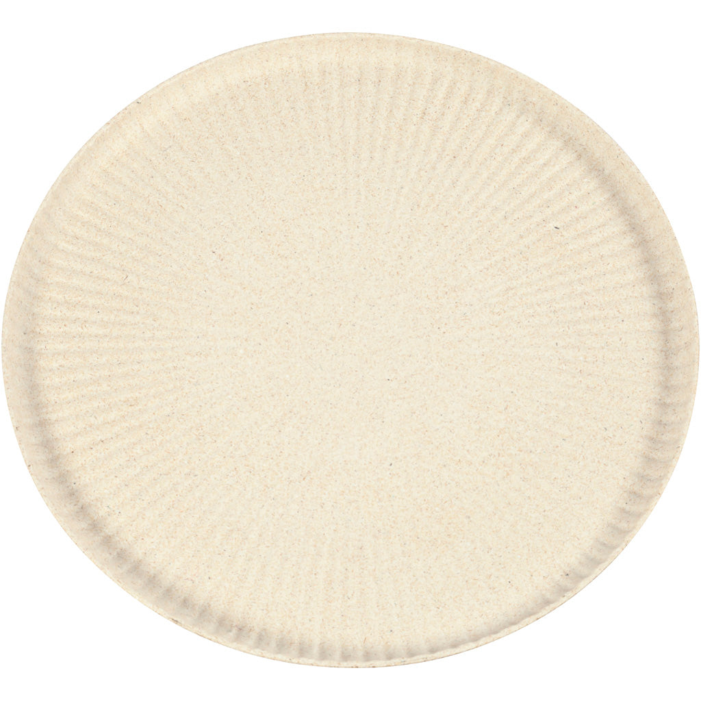 Dienblad, H: 2 cm, d 30 cm, 1 stuk [HOB-56865]