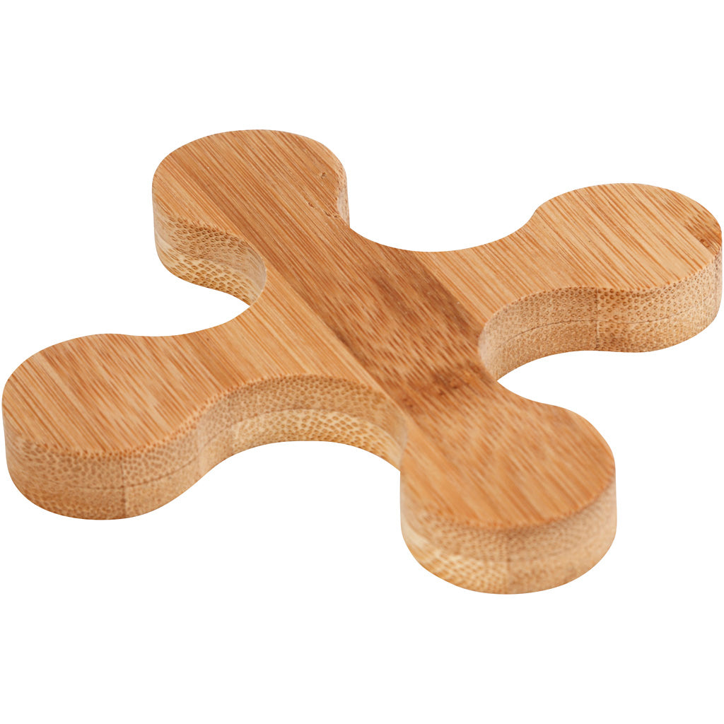 Onderzetter, L: 12 cm, B: 12 cm, 1 stuk [HOB-56878]