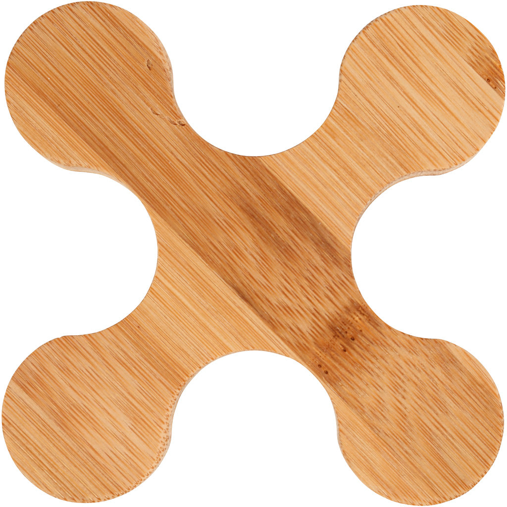 Onderzetter, L: 12 cm, B: 12 cm, 1 stuk [HOB-56878]