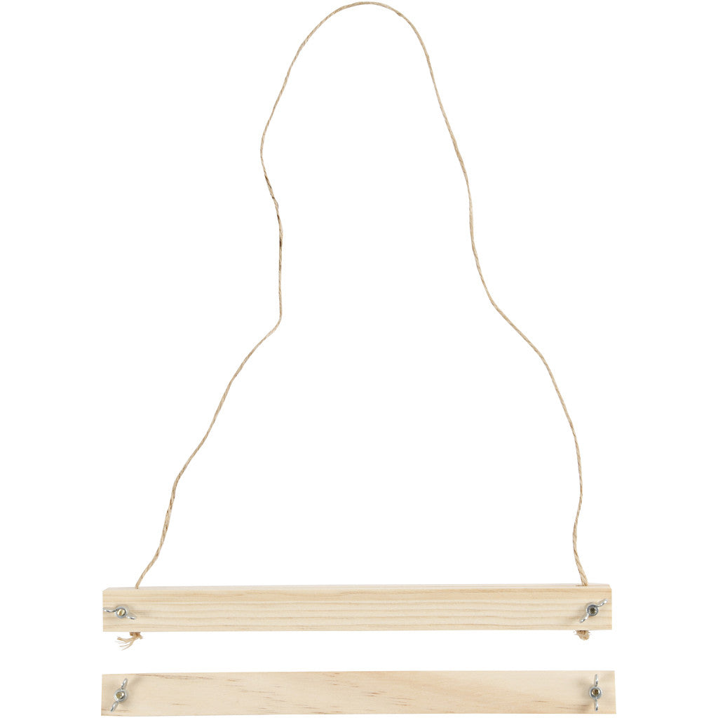 Poster hanger, H: 2 cm, D: 2,2 cm, B: 25 cm, 1 set [HOB-56920]