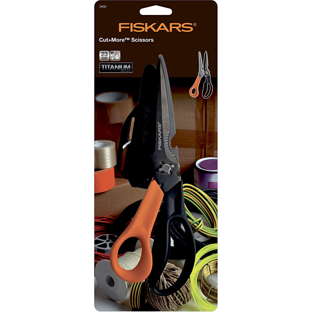 Fiskars Multifunctionele Schaar, L: 23 cm, 1 stuk [HOB-5692]