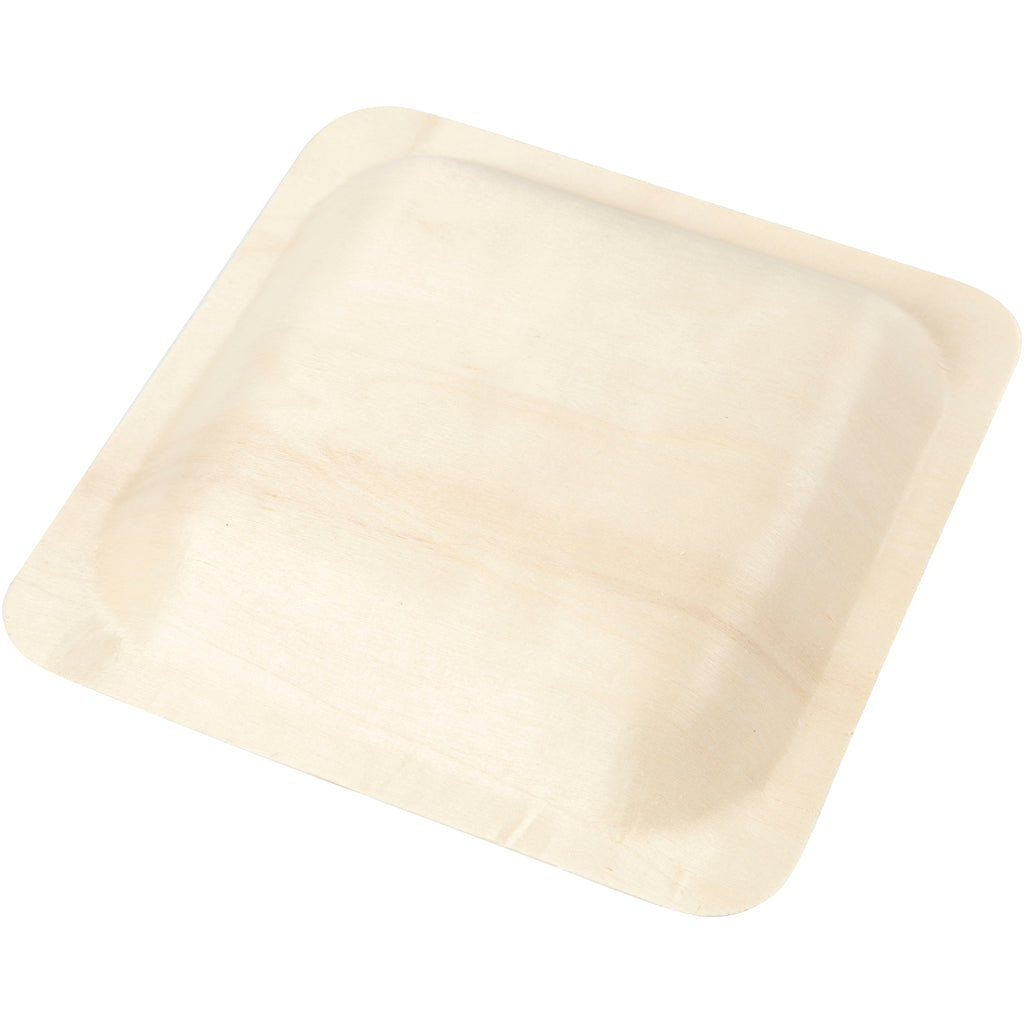 Plaat, H: 2 cm, afm 14x14 cm, 12 stuk/ 1 doos [HOB-56940]