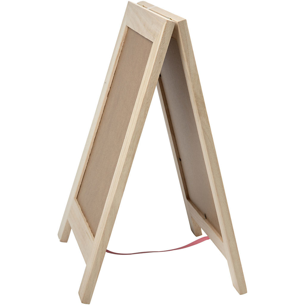 Sandwich bord, H: 40 cm, B: 26 cm, 1 stuk [HOB-57457]