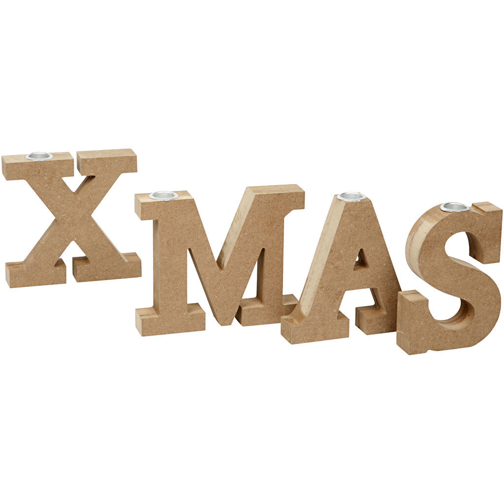 Kandelaar, H: 14,5 cm, dikte 3,2 cm, 4 stuk/ 1 doos [HOB-576210]