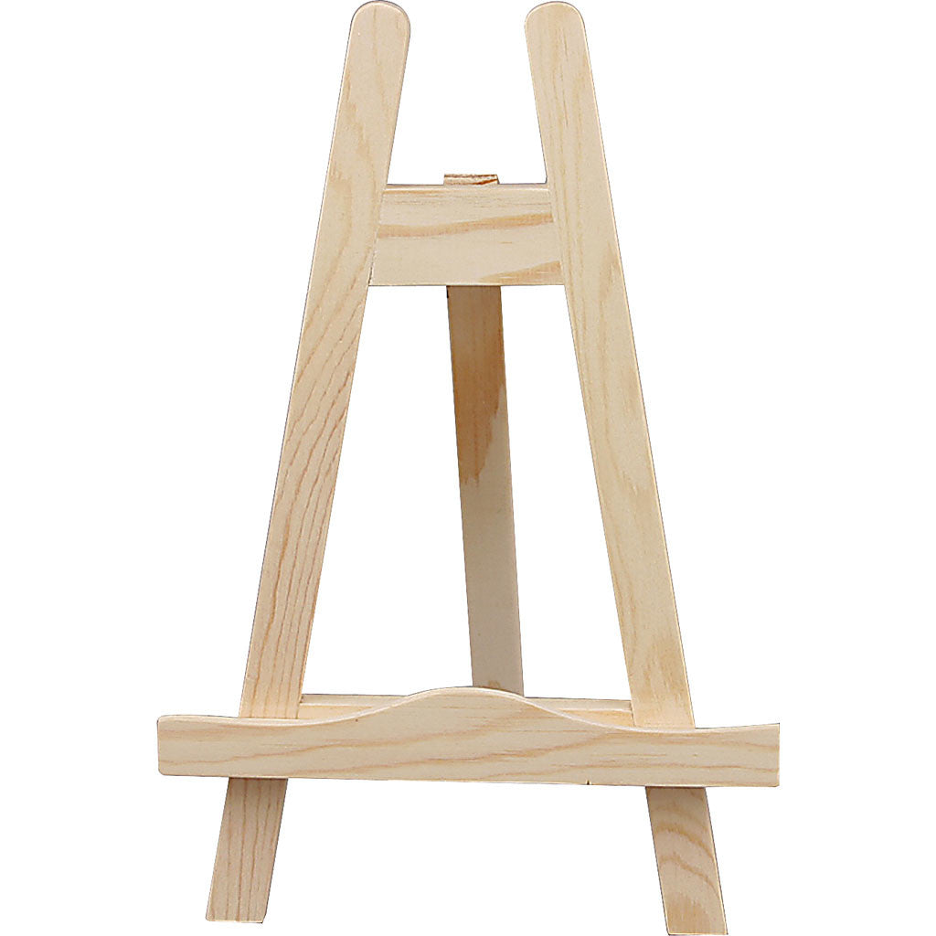 Mini Easel, H: 25 cm, pine, 1pc