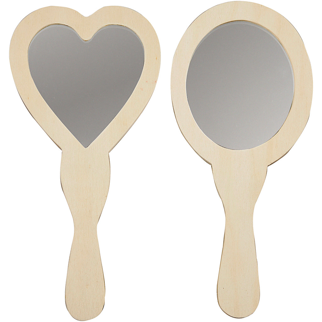 Hand Mirrors, size 23-24 cm, 2 pc
