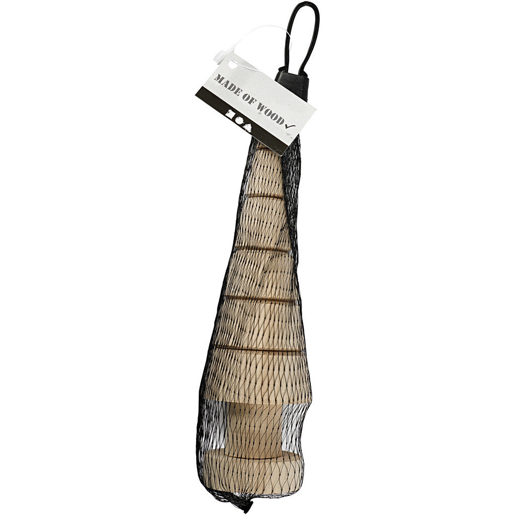 Kerstbomen, H: 18 cm, d 5 cm, 1 stuk [HOB-57930]