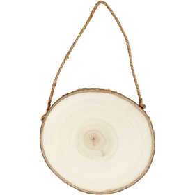 Deurschild, d 12-14 cm, dikte 1,5 cm, 1 stuk [HOB-57952]