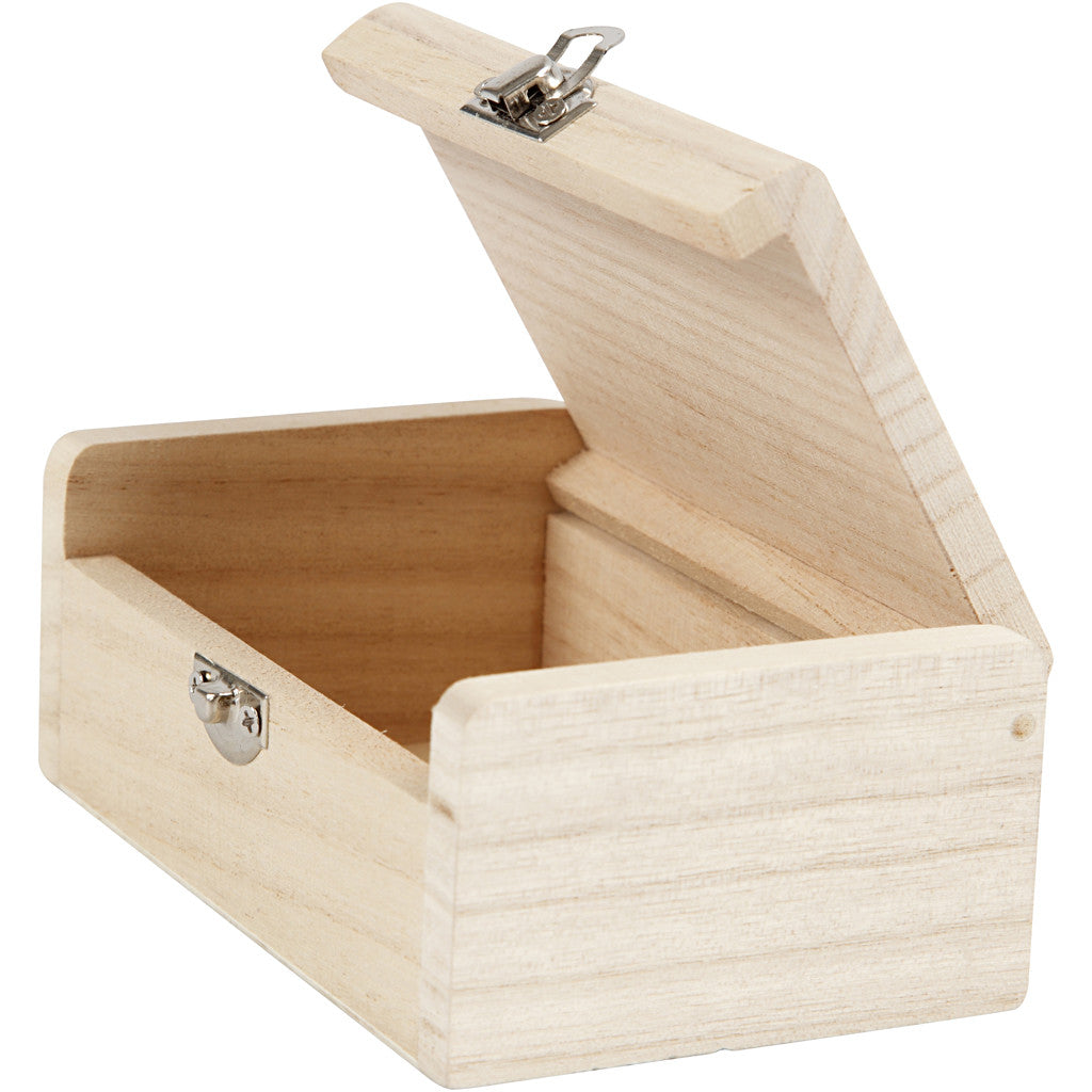 Sieradenbox, H: 4.5 cm, L: 11.5 cm, B: 7,5 cm, 1 stuk [HOB-57956]