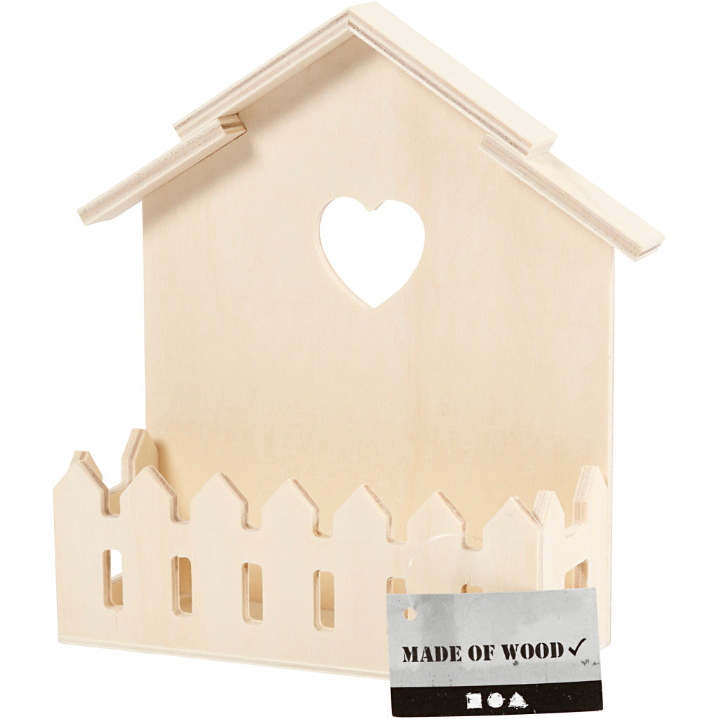 Plank, H: 16,5 cm, D: 5,5 cm, B: 13 cm, 1 stuk [HOB-57958]