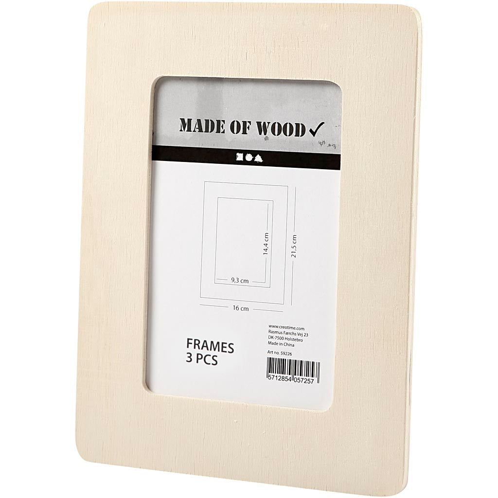 Frame, size 16x21,5x0,8 cm