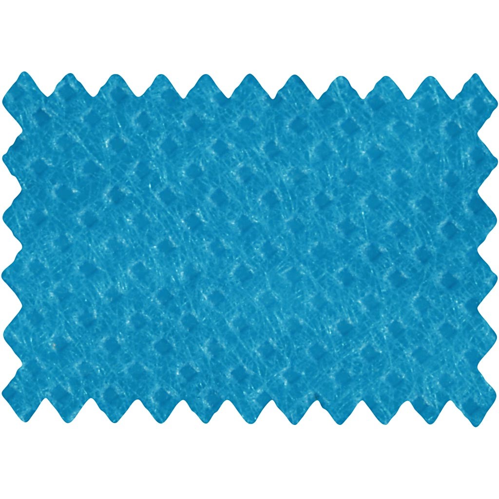 Tafelkleed gemaakt van Namaaktextiel, B: 125 cm, 70 gr, turquoise, 10 m/ 1 rol [HOB-594008]