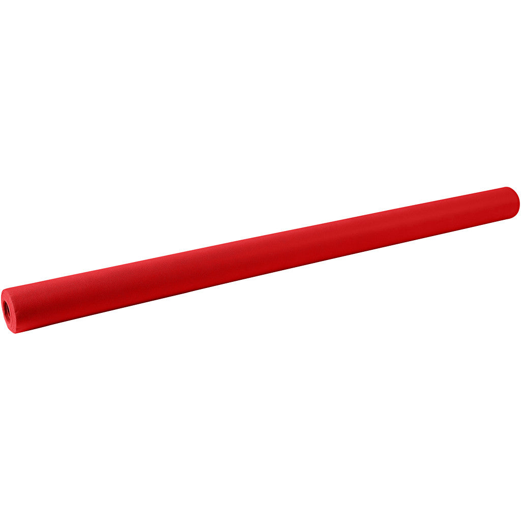 Tafelkleed gemaakt van Namaaktextiel, B: 125 cm, 70 gr, rood, 10 m/ 1 rol [HOB-594013]