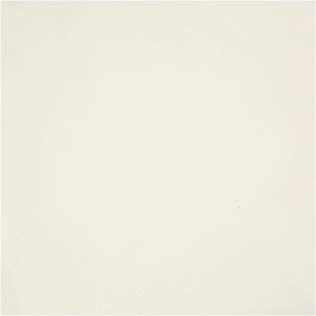 Servetten, afm 40x40 cm, 60 gr, off-white, 20 stuk/ 1 doos [HOB-598021]