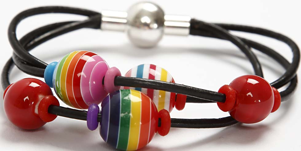 Stop ringen, diverse kleuren, 48 stuk/ 1 doos [HOB-61574]