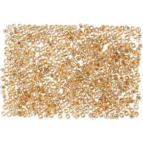 Rocailles, d 1,7 mm, afm 15/0, gatgrootte 0,5-0,8 mm, peach, 25 gr/ 1 doos [HOB-686750]