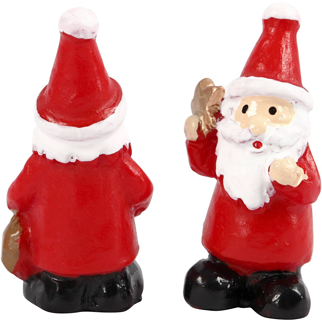 Miniatuur figuren, H: 35 mm, B: 17 mm, 2 stuk/ 1 doos [HOB-69841]