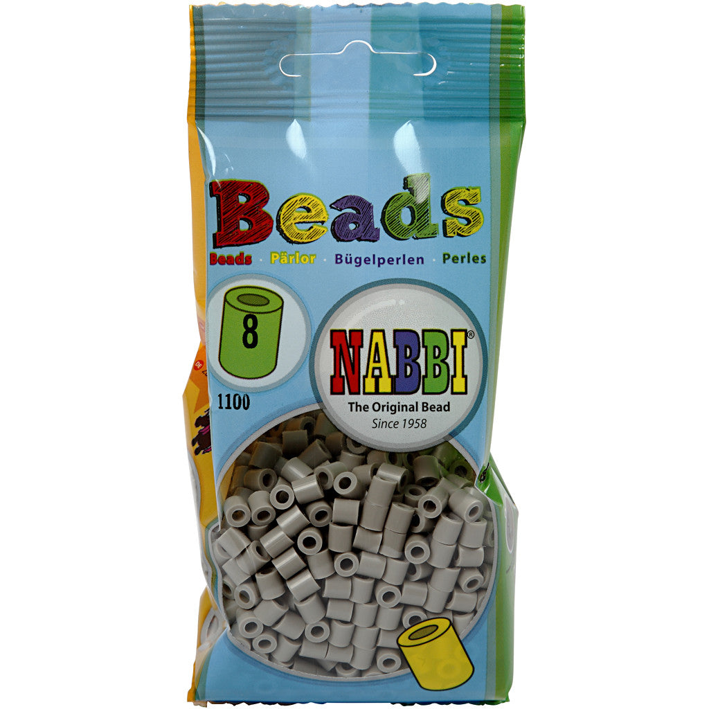 Strijkkralen, afm 5x5 mm, gatgrootte 2,5 mm, medium, essen (32226), 1100 stuk/ 1 doos [HOB-751080]