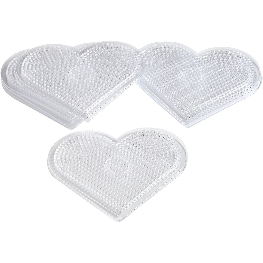 Onderplaat, afm 15 cm, medium, helder, 10 stuk/ 1 doos [HOB-753031]