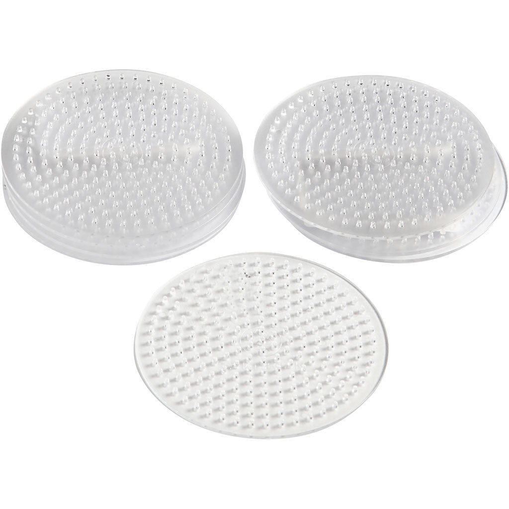 Onderplaat, kleine cirkel, d 8,5 cm, medium, 10 stuk/ 1 doos [HOB-753051]