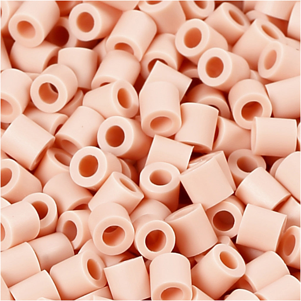 Foto kralen, afm 5x5 mm, gatgrootte 2,5 mm, medium, roze (18), 6000 stuk/ 1 doos [HOB-75518]